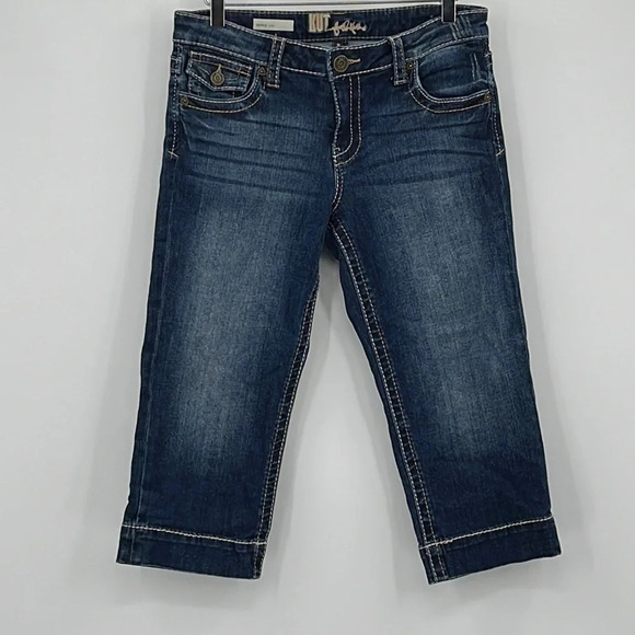 Kut From The Kloth Natalie Crop Jeans - Size 6 - Picture 1 of 8